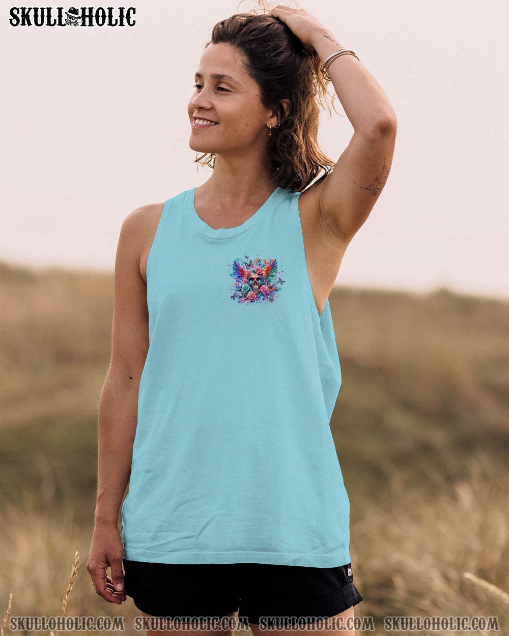 THE GOOD GIRL IN ME SKULL WINGS ALL OVER PRINT – YHLT3003244