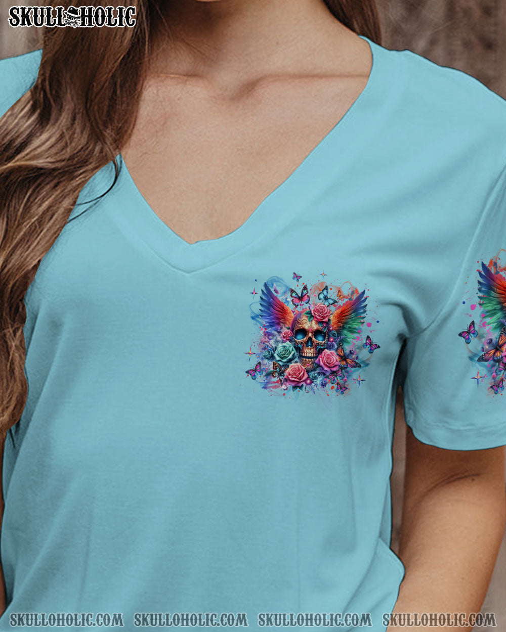THE GOOD GIRL IN ME SKULL WINGS ALL OVER PRINT – YHLT3003244