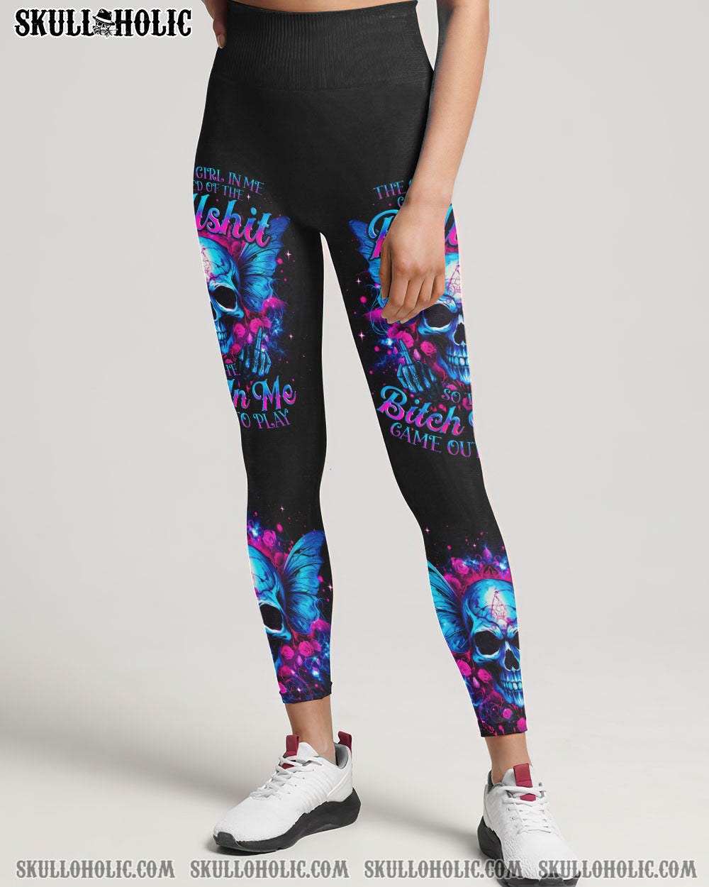 THE GOOD GIRL IN ME SKULLS WINGS ALL OVER PRINT – TLNO0412232