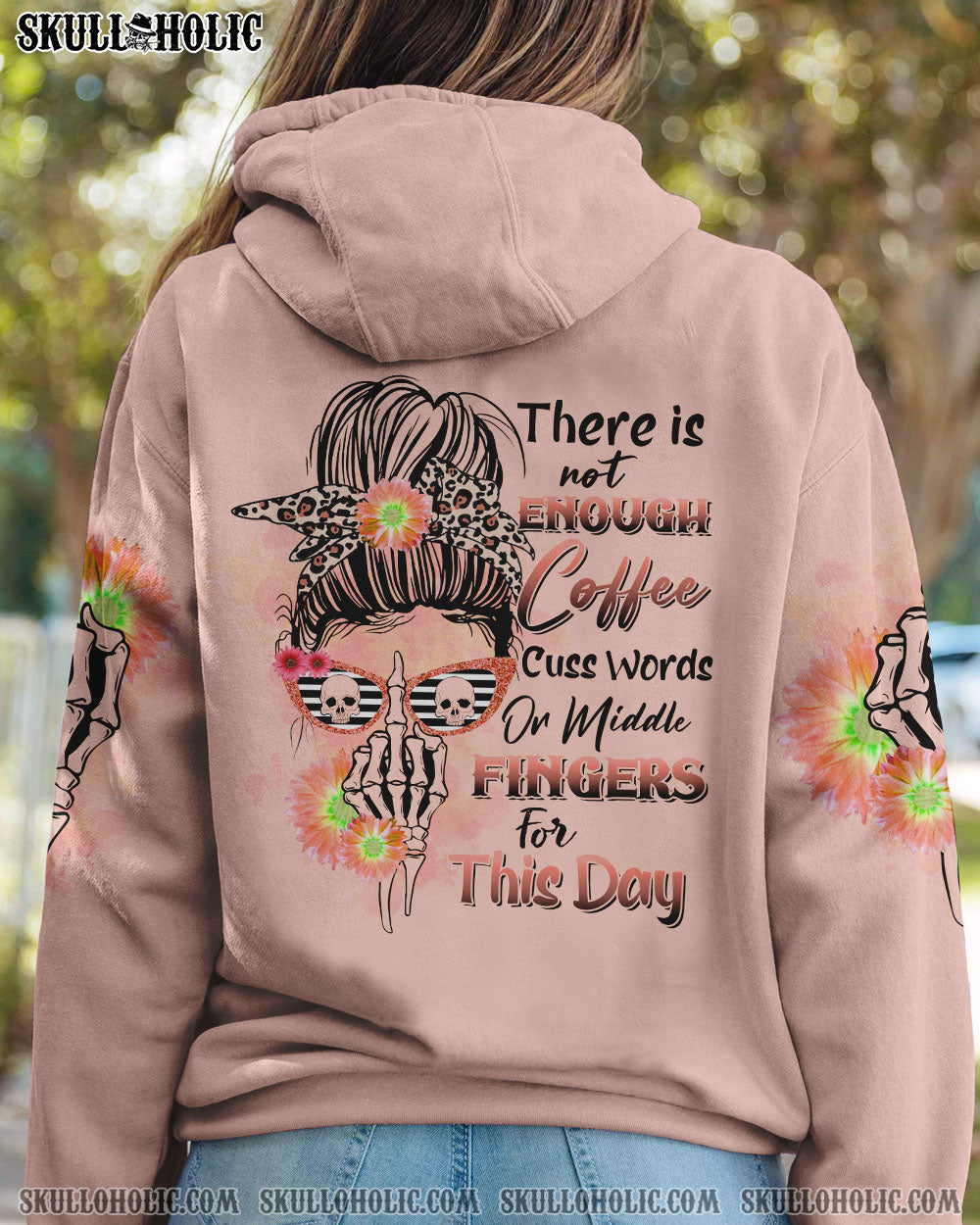 THERE IS NOT ENOUGH MESSY BUN ALL OVER PRINT – TLTR1712222