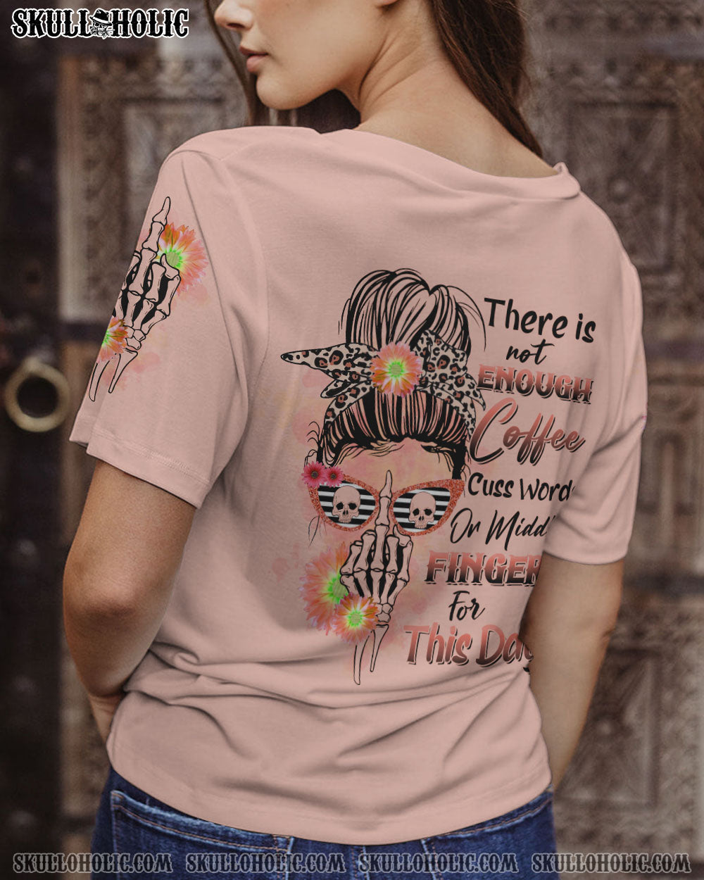 THERE IS NOT ENOUGH MESSY BUN ALL OVER PRINT – TLTR1712222