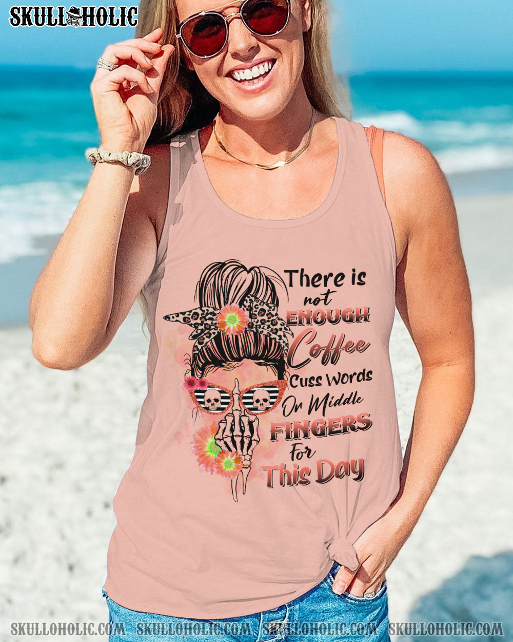 THERE IS NOT ENOUGH MESSY BUN ALL OVER PRINT – TLTR1712222