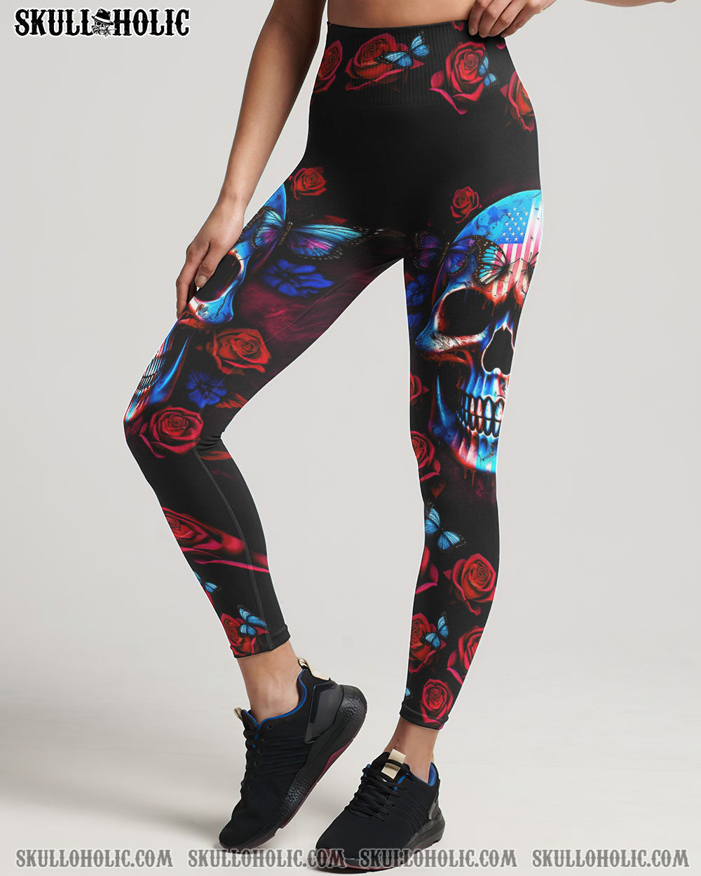 THERE’S NO NEED TO REPEAT YOURSELF AMERICAN SKULL ALL OVER PRINT – TLTR1505232