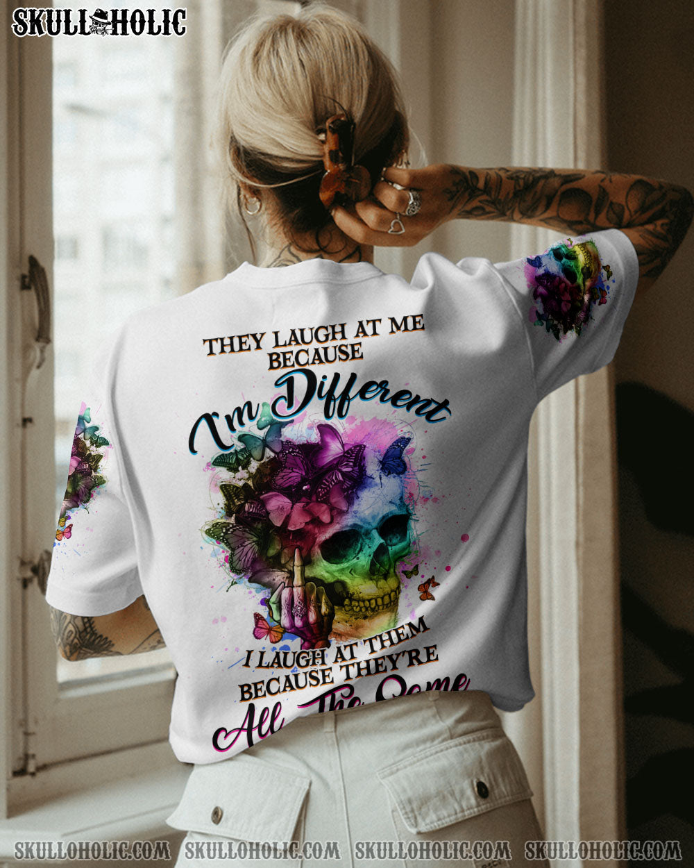 THEY LAUGH AT ME BECAUSE I’M DIFFERENT ALL OVER PRINT – YHHG1302234