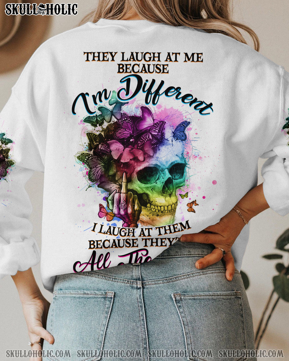 THEY LAUGH AT ME BECAUSE I’M DIFFERENT ALL OVER PRINT – YHHG1302234
