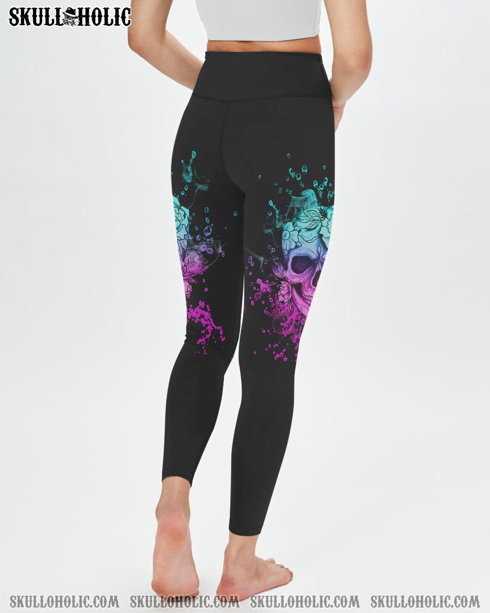 THEY LAUGH AT ME SKULL FLOWER ALL OVER PRINT – YHHG2312223