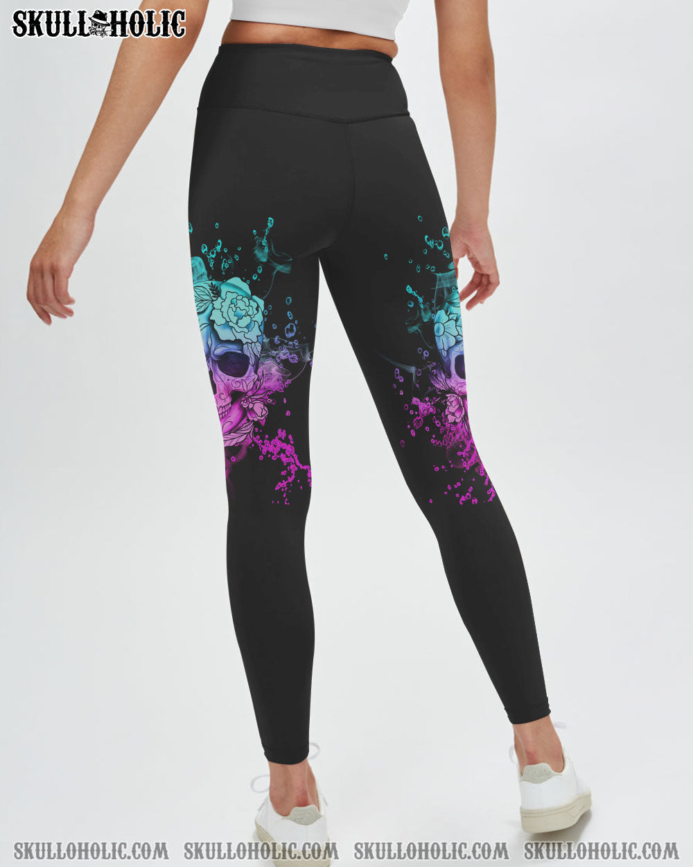 THEY LAUGH AT ME SKULL FLOWER ALL OVER PRINT – YHHG2312223
