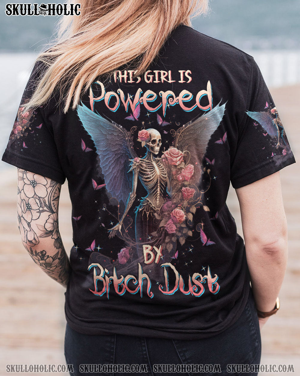 THIS GIRL IS POWERED BY B DUST ALL OVER PRINT – TLTW0902232