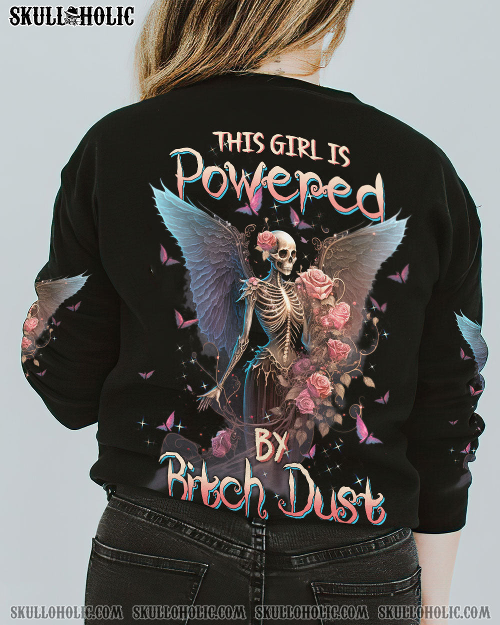 THIS GIRL IS POWERED BY B DUST ALL OVER PRINT – TLTW0902232
