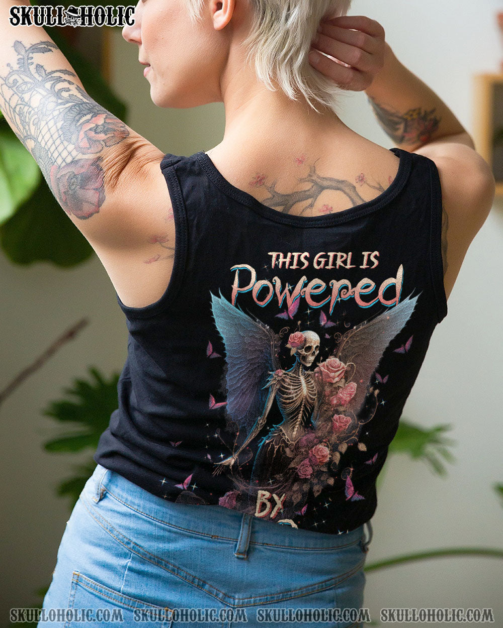 THIS GIRL IS POWERED BY B DUST ALL OVER PRINT – TLTW0902232
