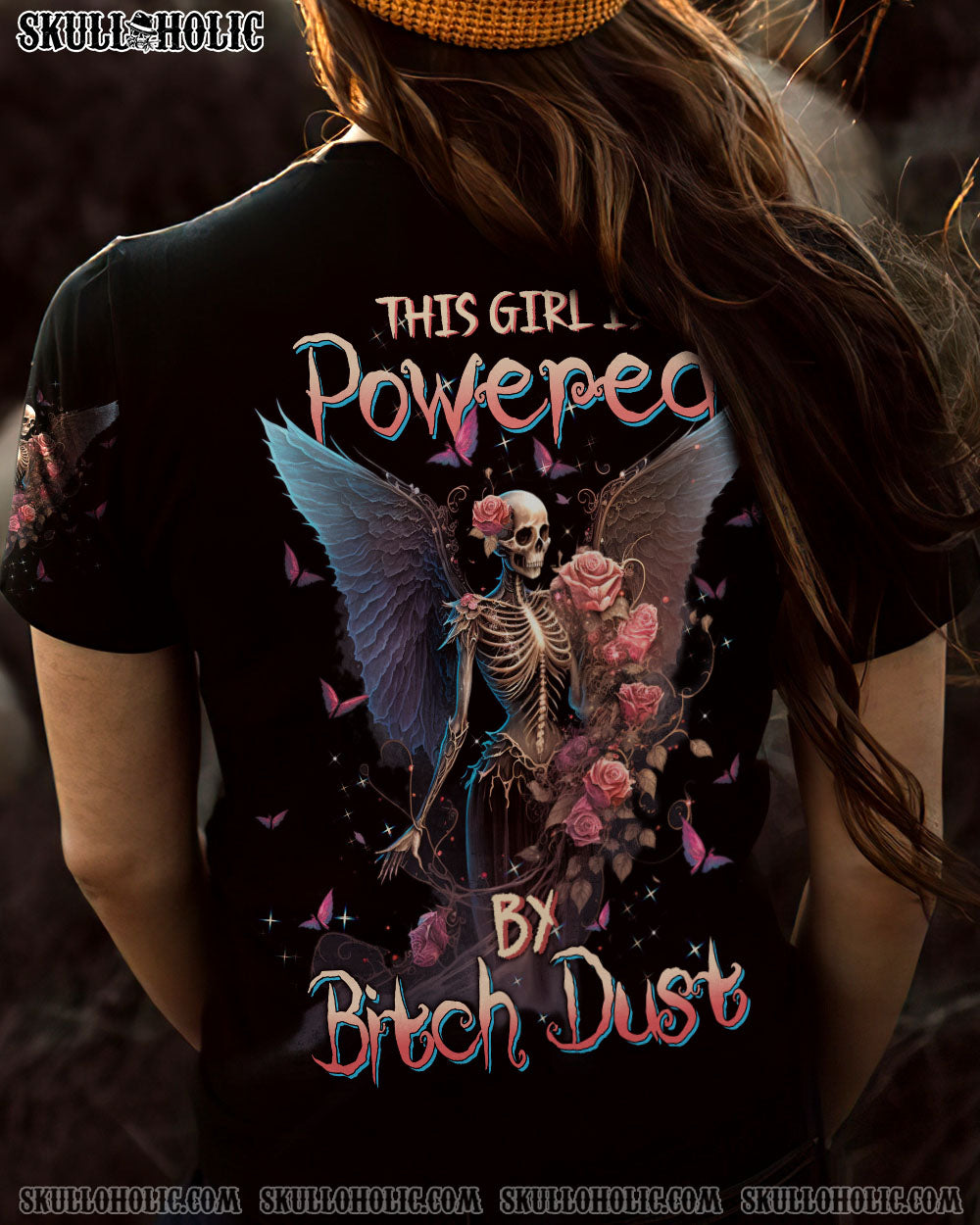 THIS GIRL IS POWERED BY B DUST ALL OVER PRINT – TLTW0902232