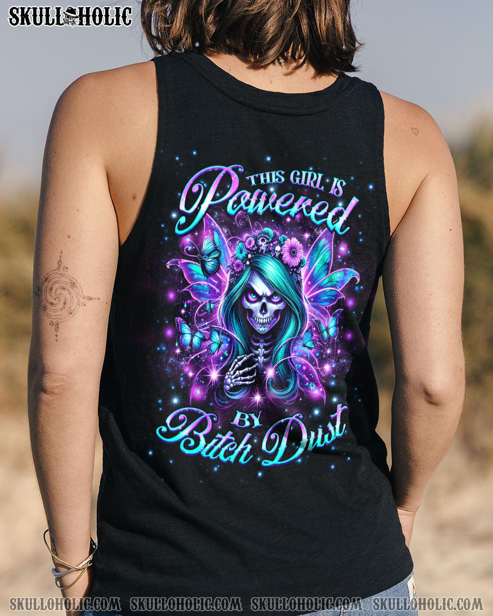 THIS GIRL IS POWERED BY B DUST ALL OVER PRINT – YHHG1904242