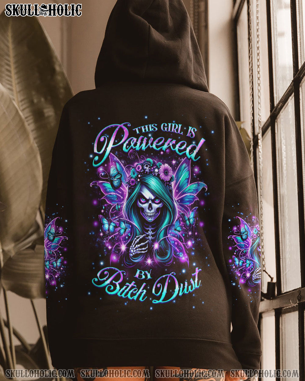 THIS GIRL IS POWERED BY B DUST ALL OVER PRINT – YHHG1904242