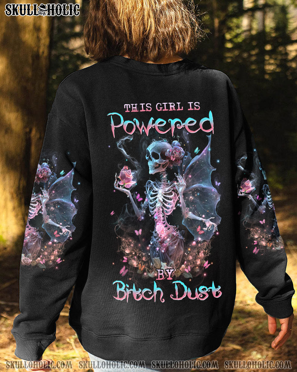 THIS GIRL IS POWERED BY B DUST ALL OVER PRINT – YHHN0903233