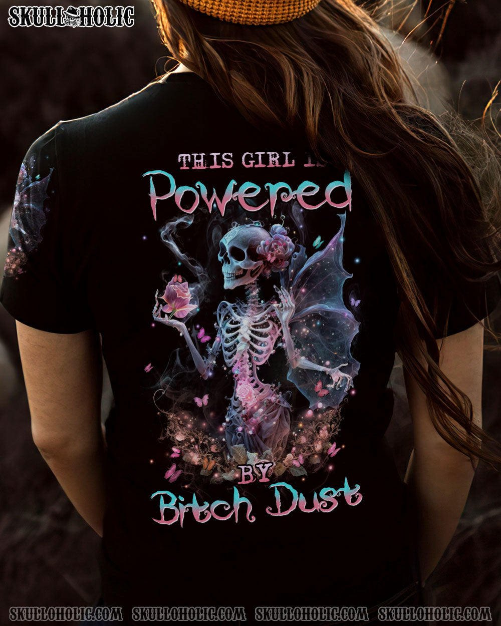THIS GIRL IS POWERED BY B DUST ALL OVER PRINT – YHHN0903233