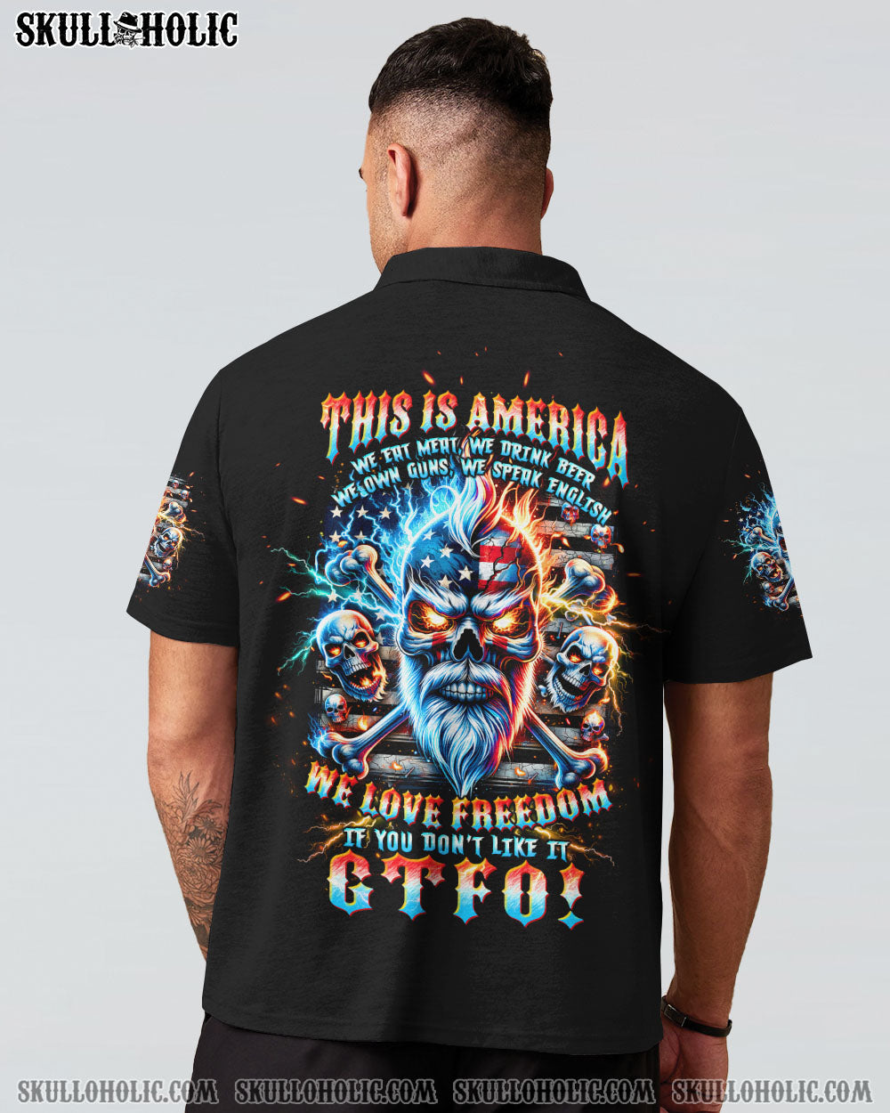 THIS IS AMERICA SKULL ALL OVER PRINT – TLTW0606241