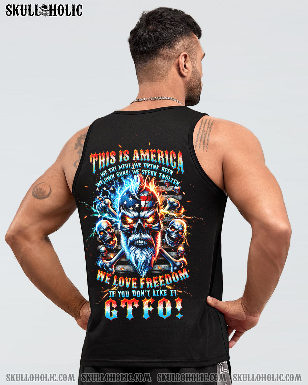 THIS IS AMERICA SKULL ALL OVER PRINT – TLTW0606241