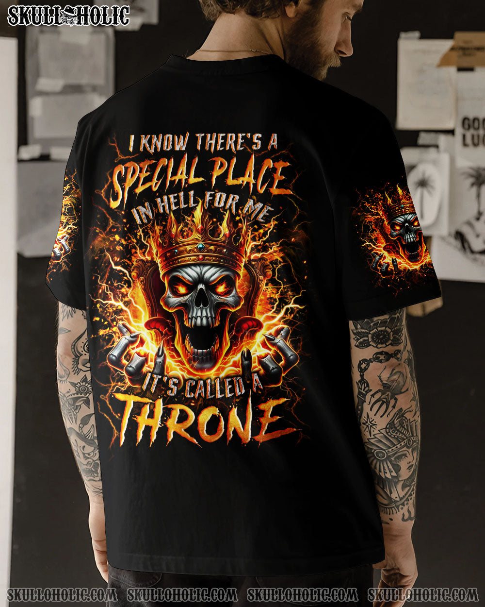 THRONE SKULL ALL OVER PRINT – YHLN1303245