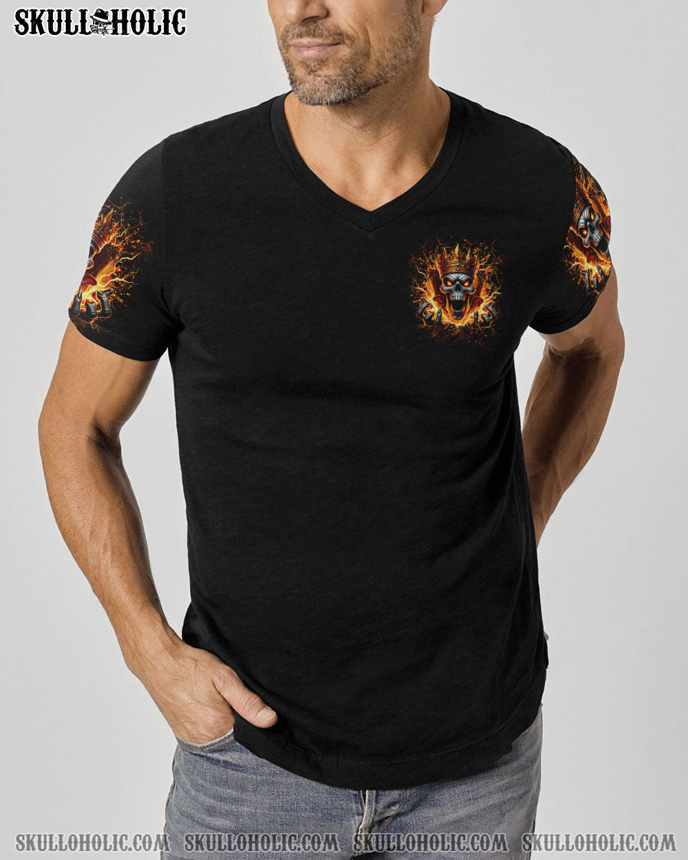 THRONE SKULL ALL OVER PRINT – YHLN1303245