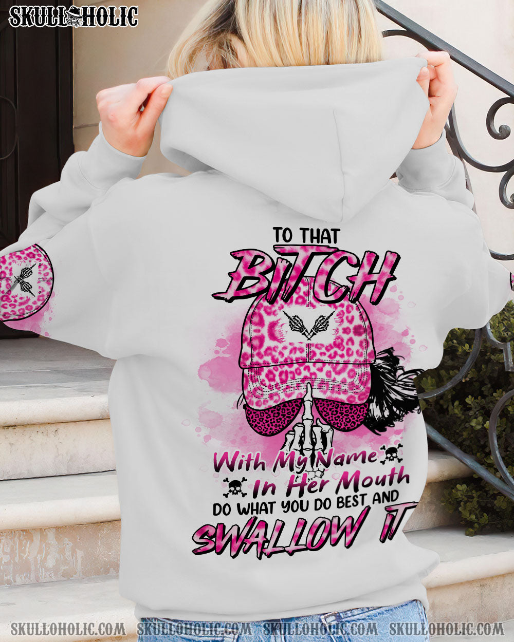 TO THAT B LEOPARD MESSY BUN ALL OVER PRINT – TLNO2312223