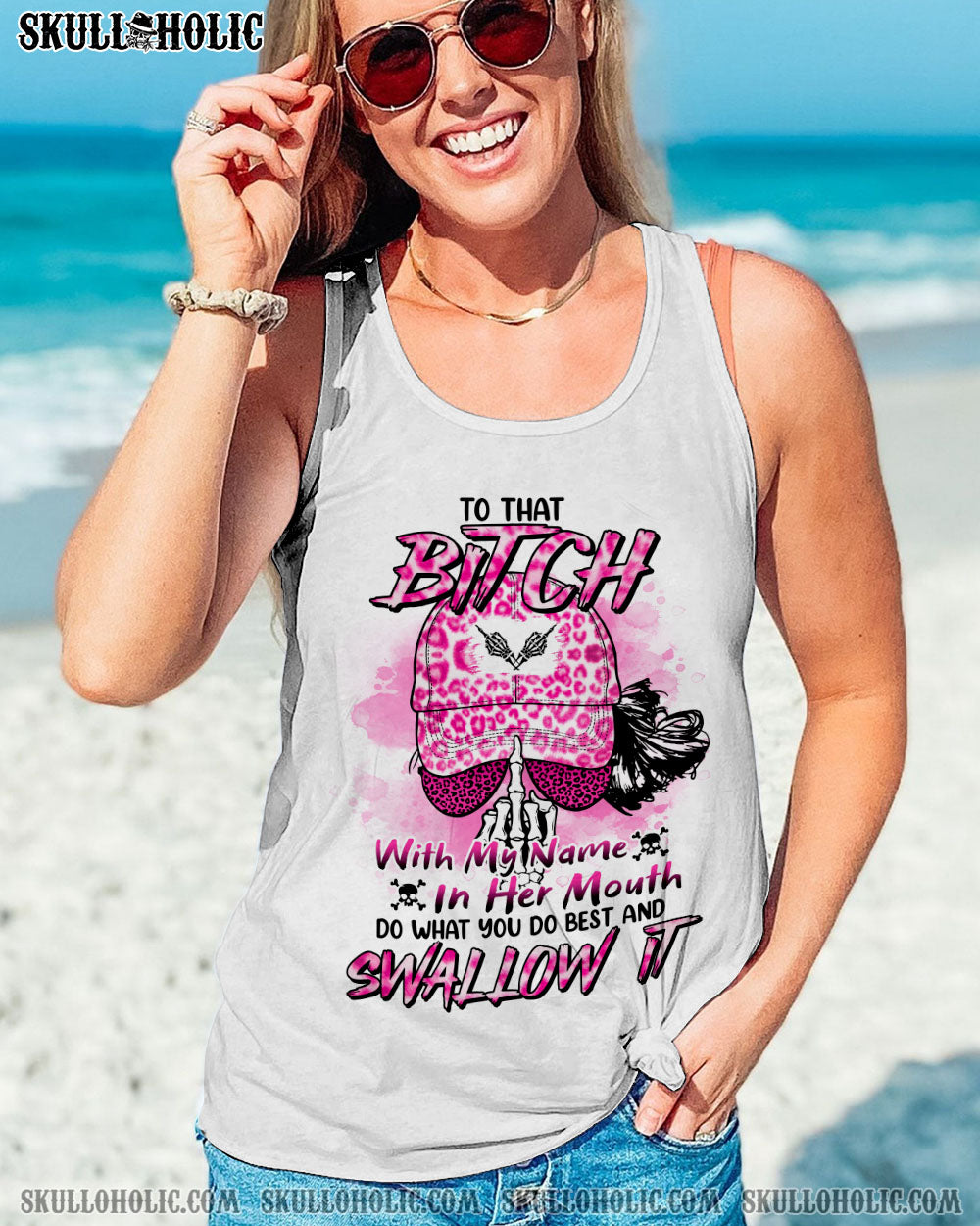 TO THAT B LEOPARD MESSY BUN ALL OVER PRINT – TLNO2312223