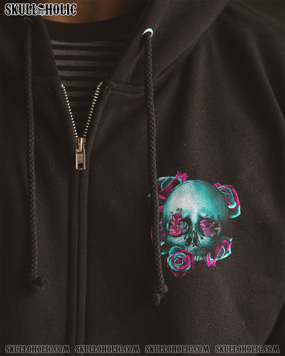 TODAY’S MOOD FLOWER SKULL ALL OVER PRINT – TLTR0202231