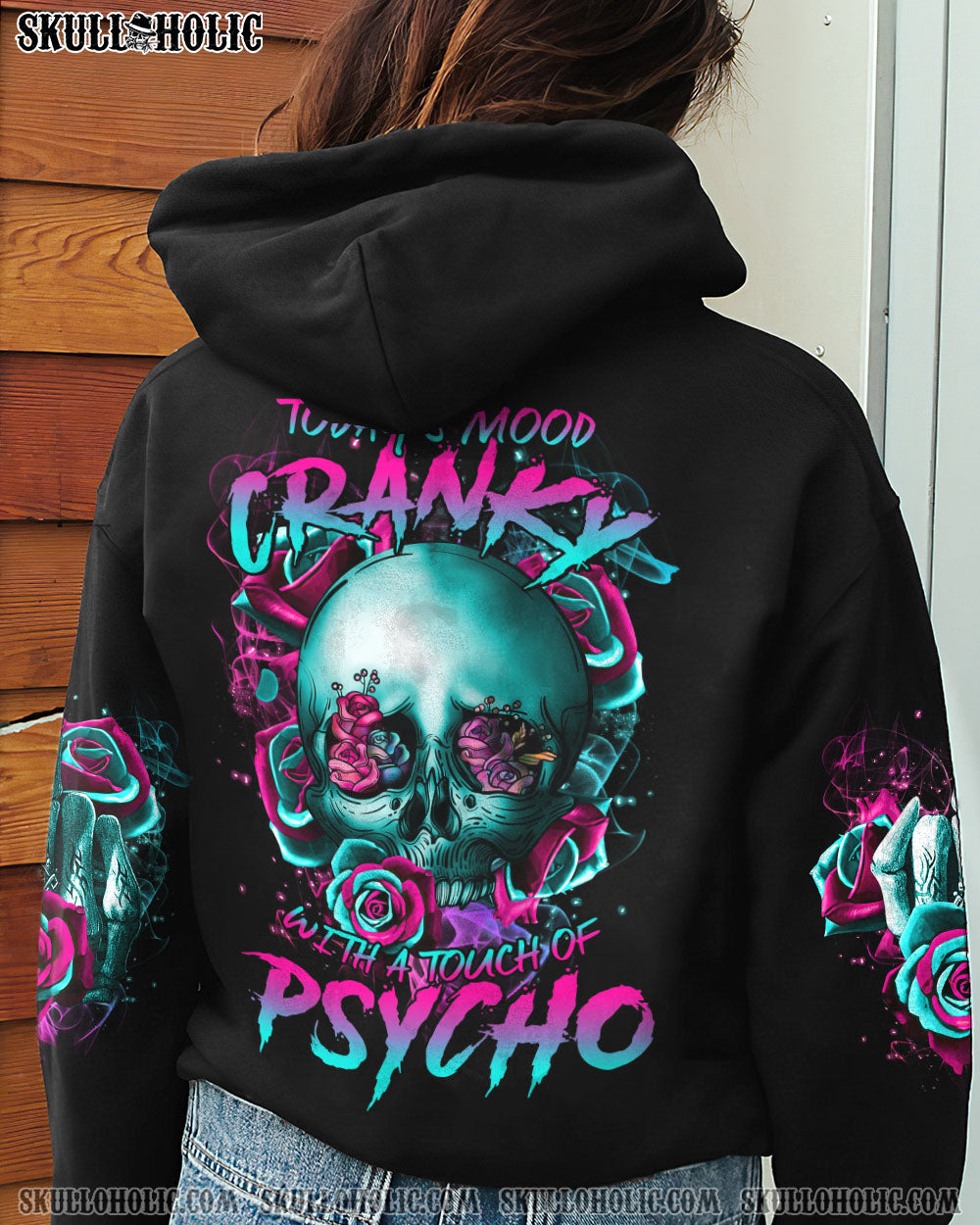 TODAY’S MOOD FLOWER SKULL ALL OVER PRINT – TLTR0202231