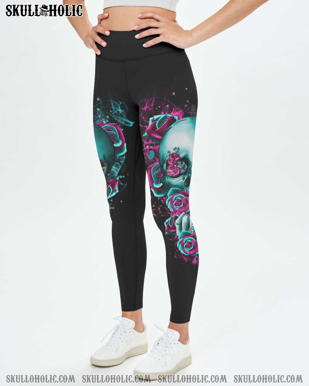 TODAY’S MOOD FLOWER SKULL ALL OVER PRINT – TLTR0202231