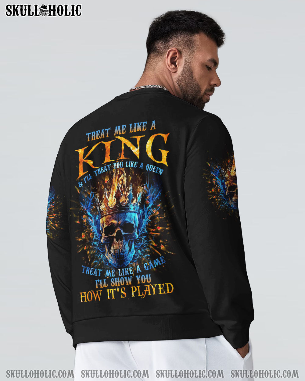 TREAT ME LIKE A KING ALL OVER PRINT – TLNZ1002234