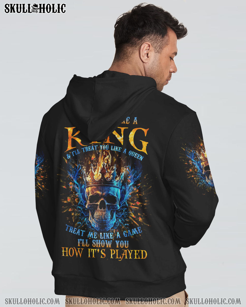 TREAT ME LIKE A KING ALL OVER PRINT – TLNZ1002234