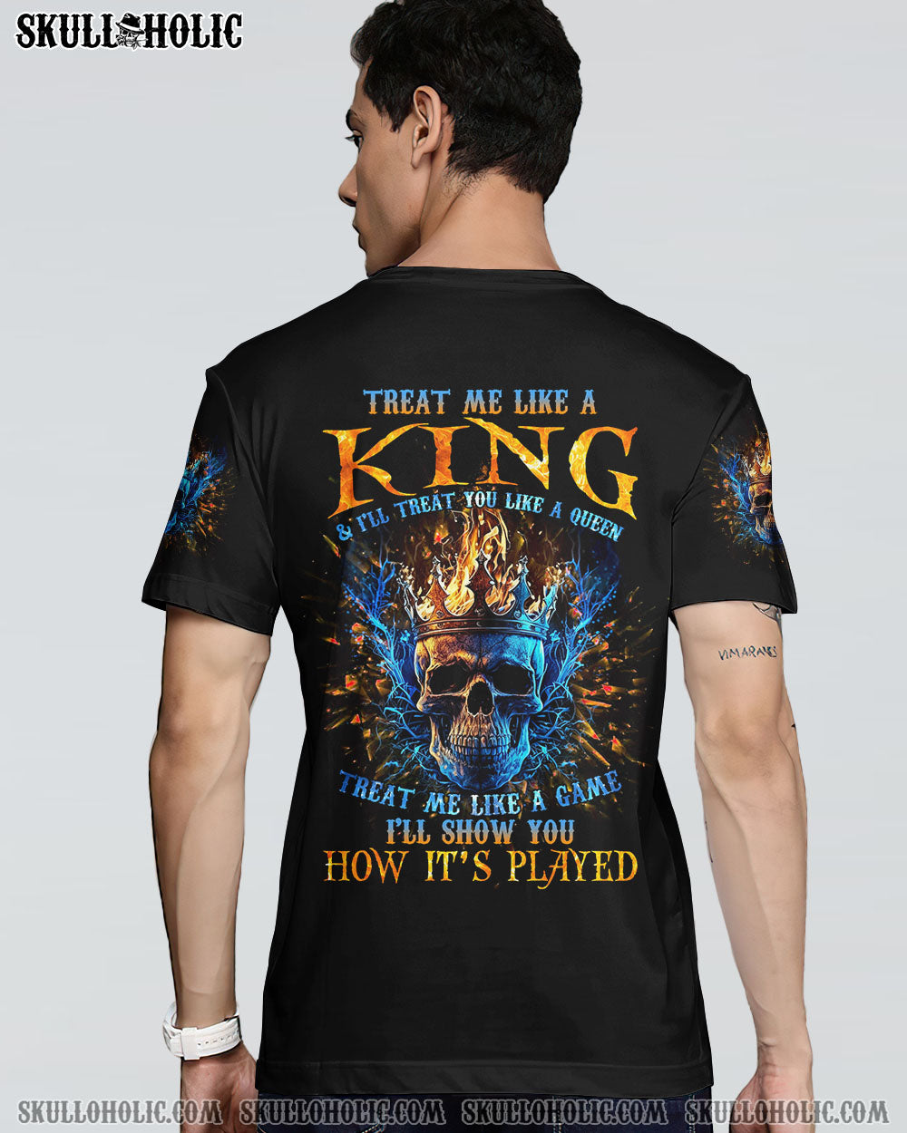TREAT ME LIKE A KING ALL OVER PRINT – TLNZ1002234
