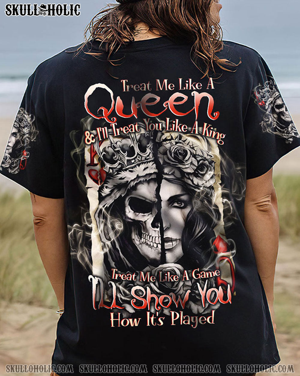 TREAT ME LIKE A QUEEN ALL OVER PRINT - TLTW0704233