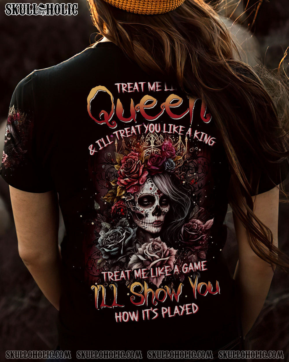 TREAT ME LIKE A QUEEN ALL OVER PRINT – TLTW2302234