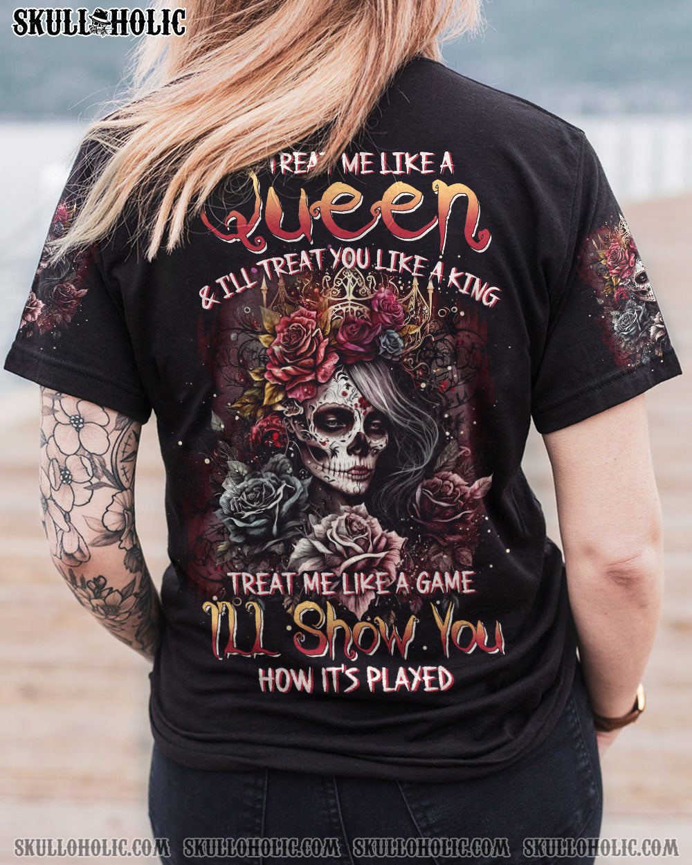 TREAT ME LIKE A QUEEN ALL OVER PRINT – TLTW2302234