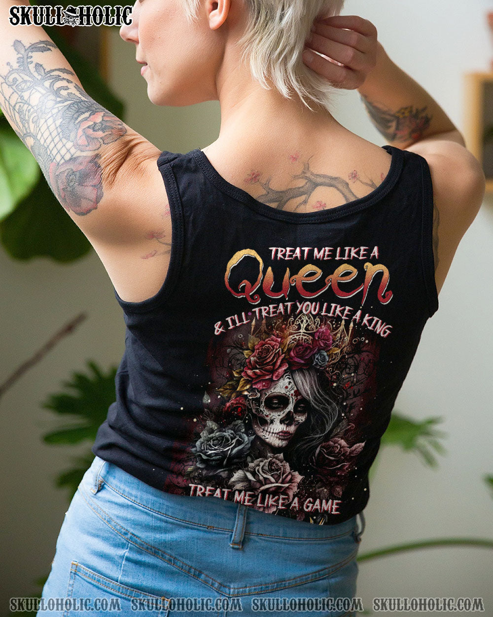 TREAT ME LIKE A QUEEN ALL OVER PRINT – TLTW2302234