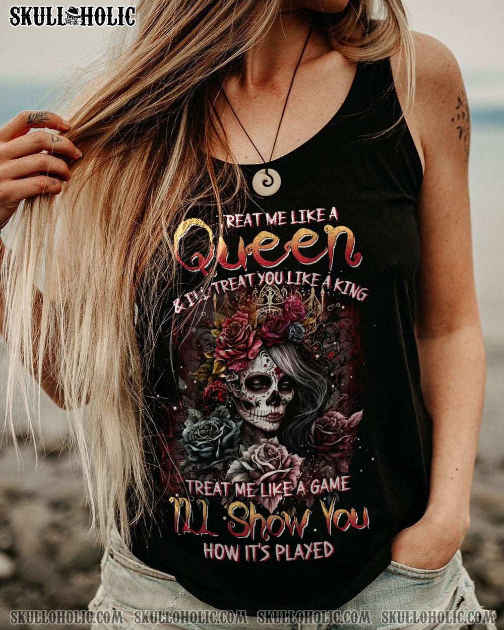 TREAT ME LIKE A QUEEN ALL OVER PRINT – TLTW2302234