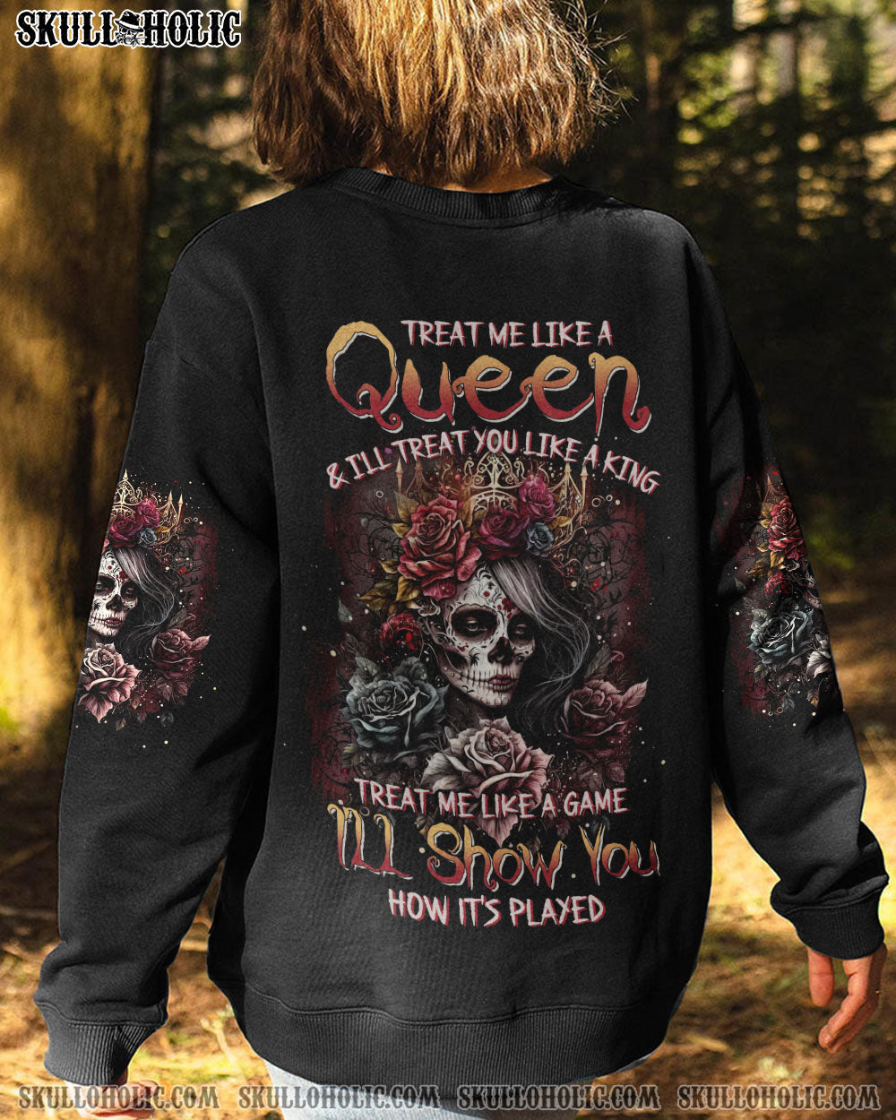 TREAT ME LIKE A QUEEN ALL OVER PRINT – TLTW2302234