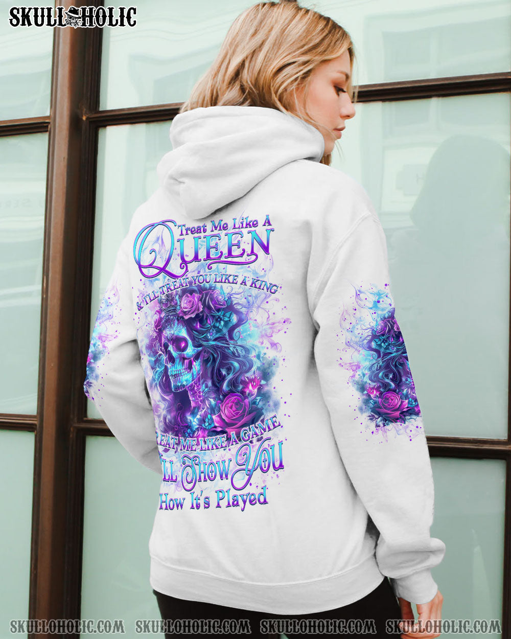 TREAT ME LIKE A QUEEN ALL OVER PRINT – YHKD2902241