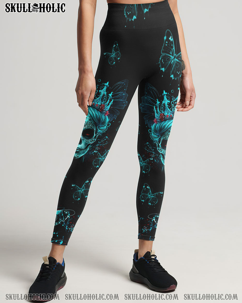 TREAT ME LIKE A QUEEN SUGAR SKULL ALL OVER PRINT – TLTW0304239