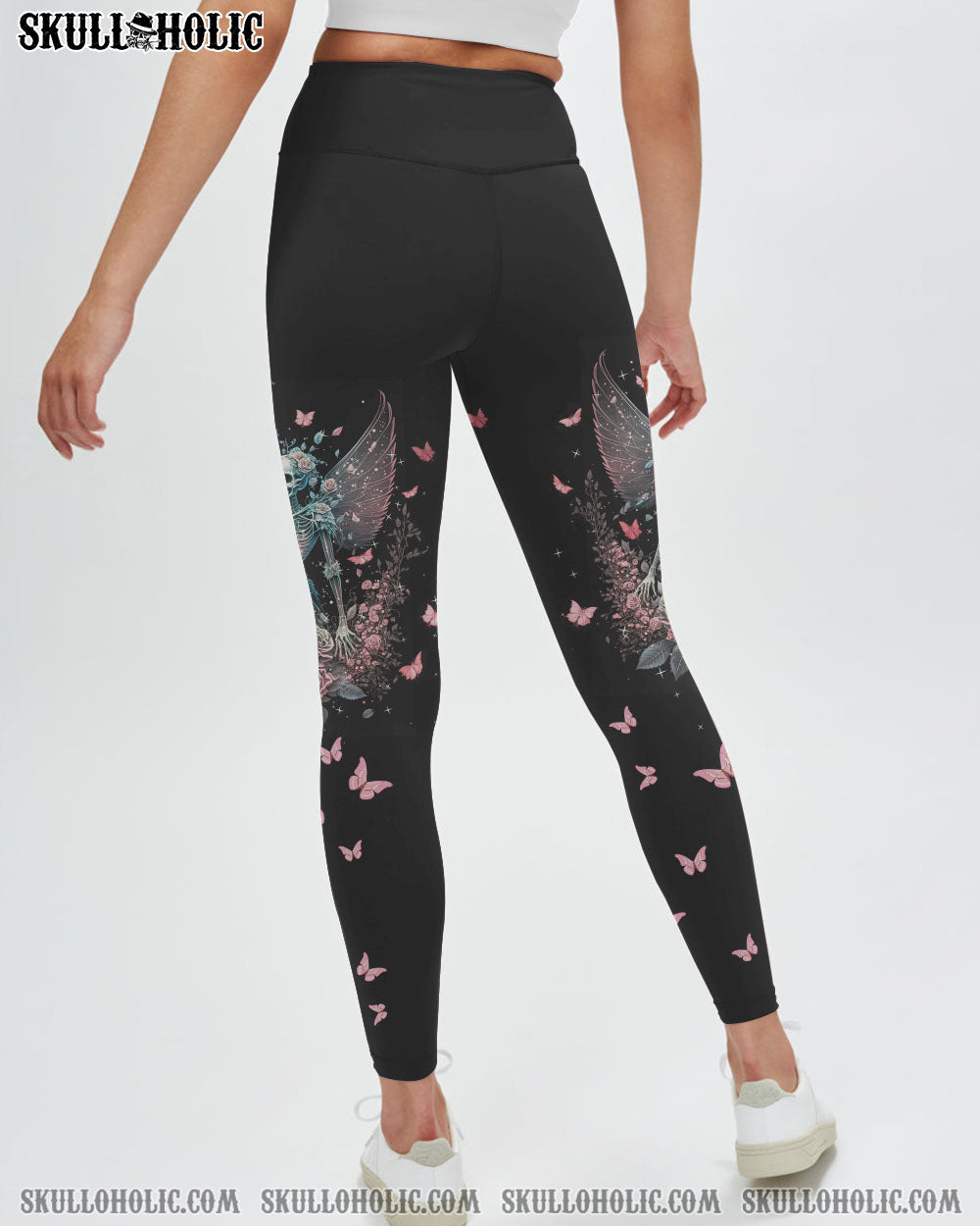 TREAT ME LIKE A QUEEN WINGS SKULL ALL OVER PRINT – TLNZ0902234