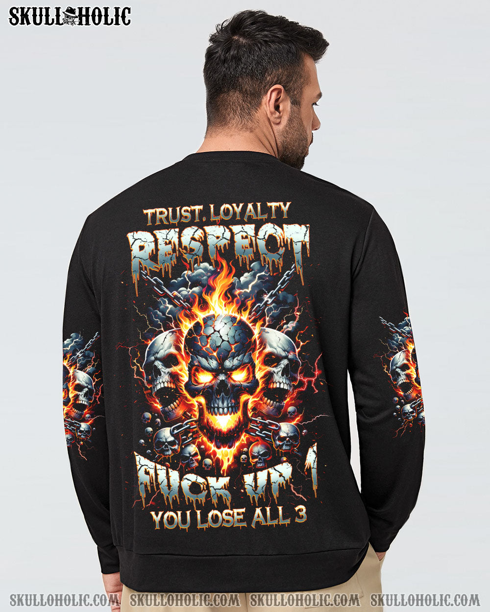 TRUST LOYALTY RESPECT MAD SKULL ALL OVER PRINT – TLNZ3105242