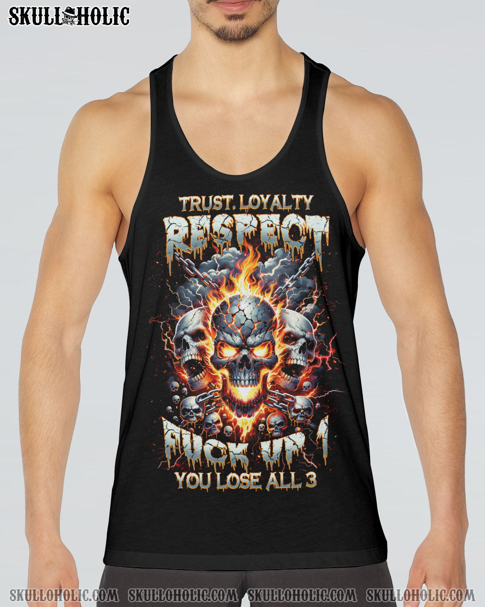 TRUST LOYALTY RESPECT MAD SKULL ALL OVER PRINT – TLNZ3105242