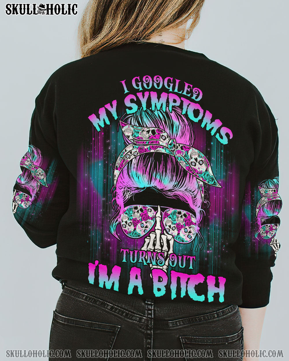 TURNS OUT I’M A B MESSY BUN ALL OVER PRINT – TLNO1412221