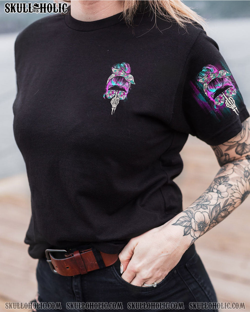 TURNS OUT I’M A B MESSY BUN ALL OVER PRINT – TLNO1412221
