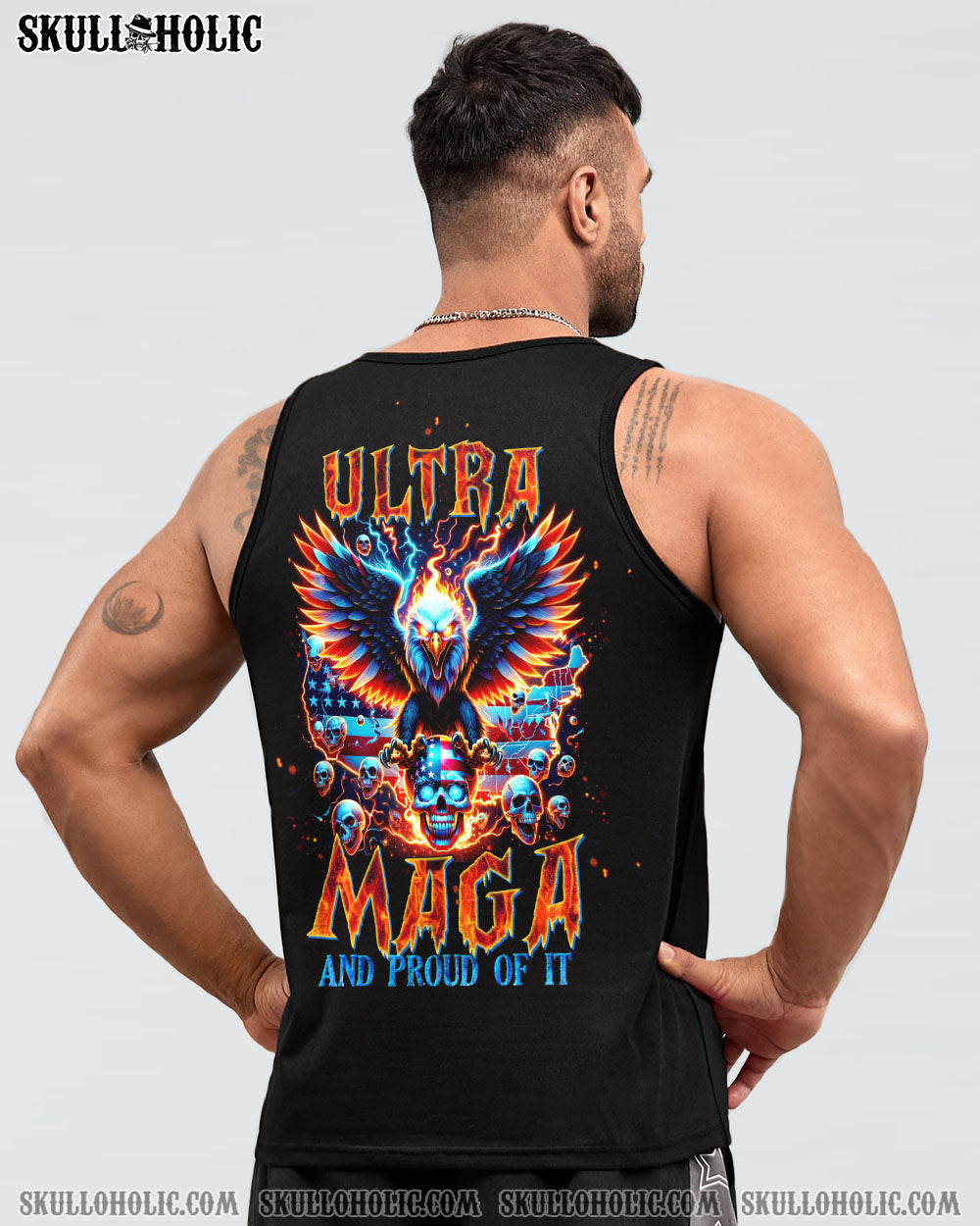 ULTRA MAGA AND PROUD OF IT SKULL EAGLE ALL OVER PRINT – TLTW3001241
