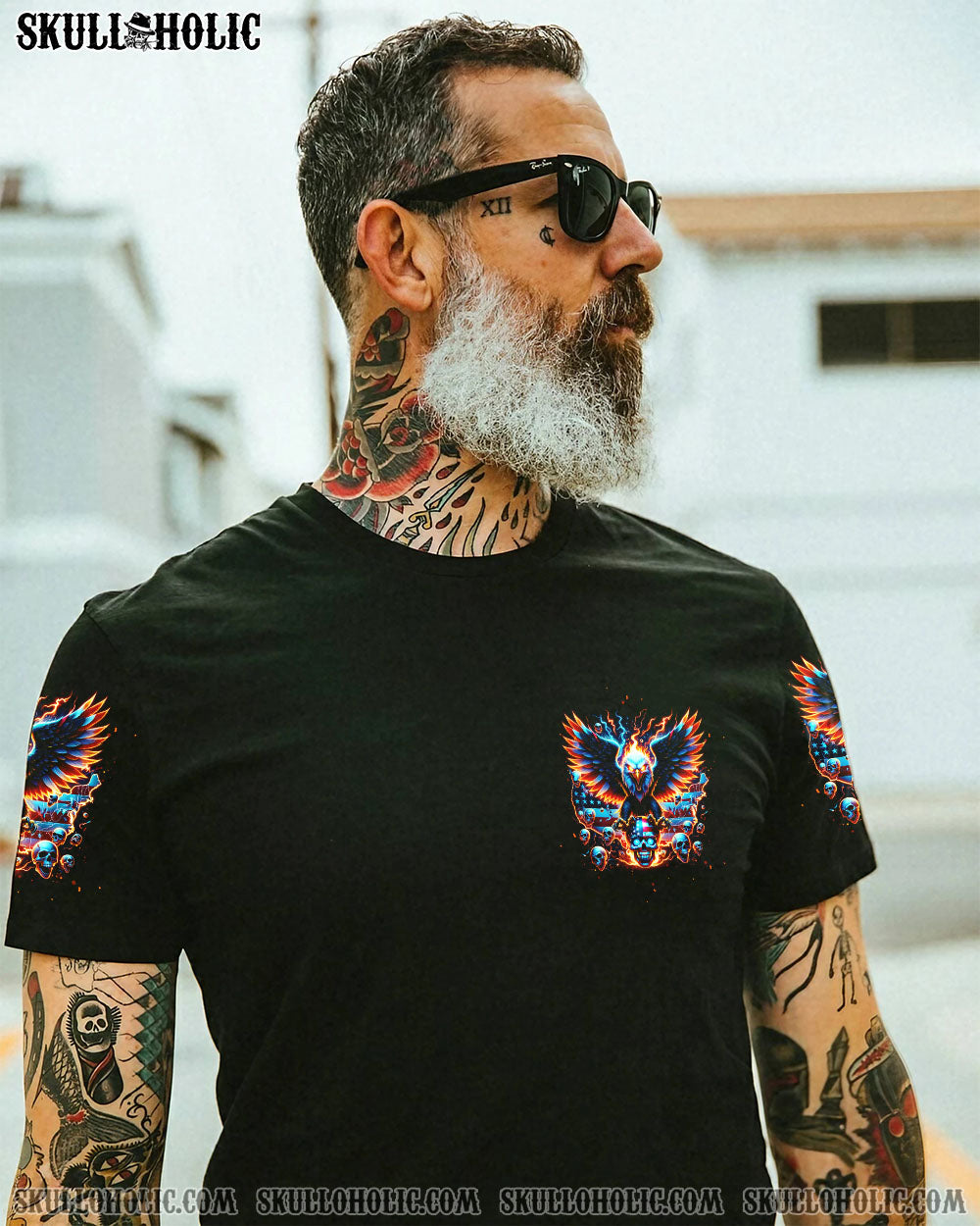 ULTRA MAGA AND PROUD OF IT SKULL EAGLE ALL OVER PRINT – TLTW3001241