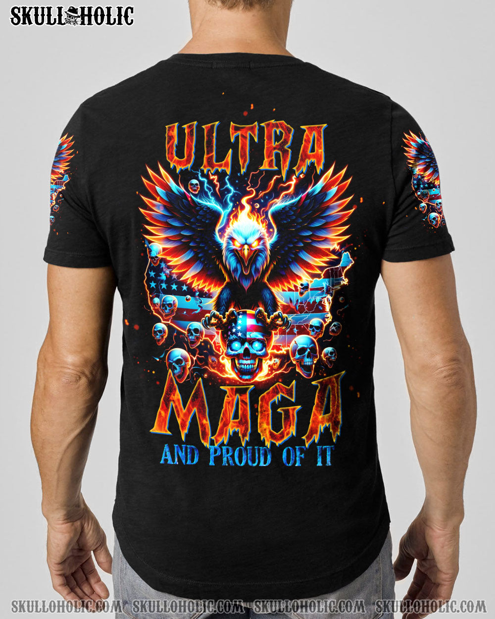 ULTRA MAGA AND PROUD OF IT SKULL EAGLE ALL OVER PRINT – TLTW3001241