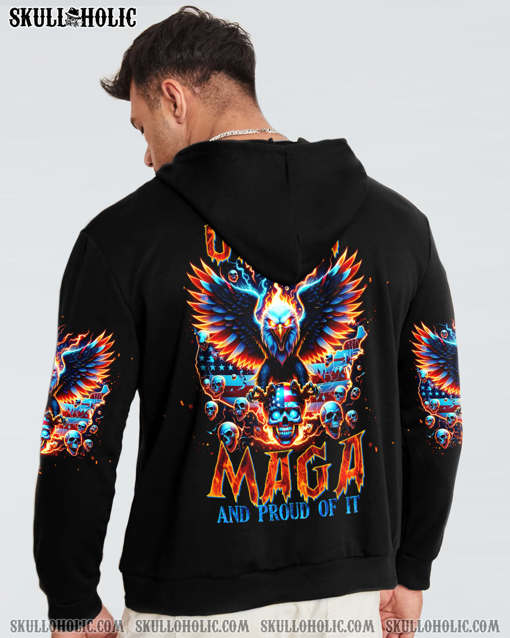 ULTRA MAGA AND PROUD OF IT SKULL EAGLE ALL OVER PRINT – TLTW3001241