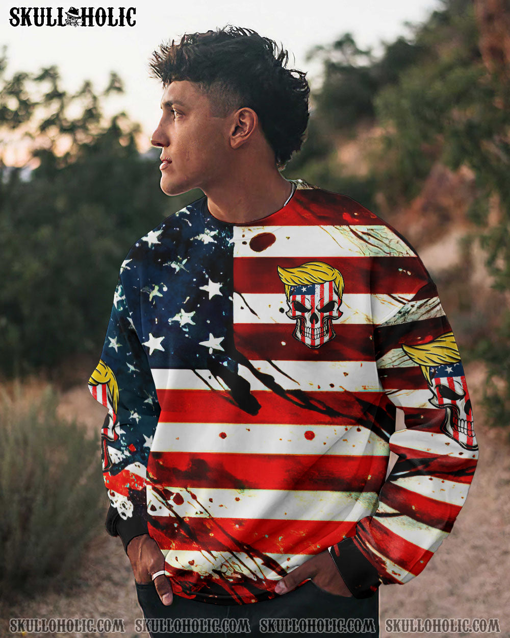 ULTRA MAGA SKULL ALL OVER PRINT – TLTW2201244