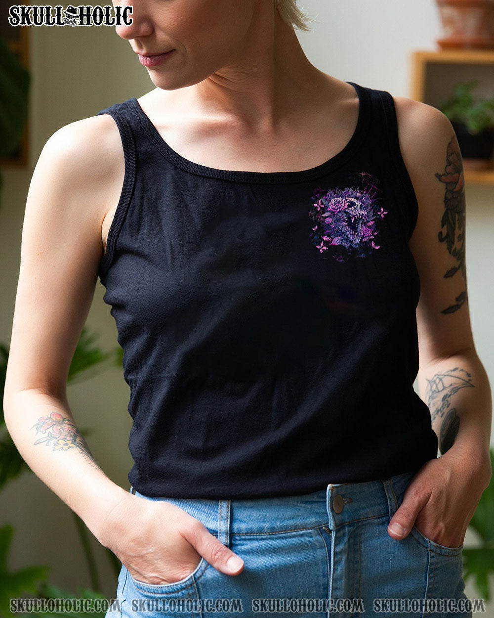 UNDERESTIMATE ME MAD SKULL ALL OVER PRINT – TLTW2302231